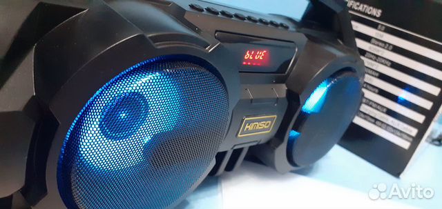 Портативная стерео система Kimiso Бумбокс