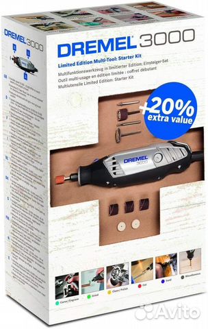 Гравёр Dremel 3000-10 насадок новый