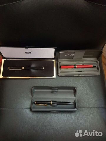 Ручки перьевые и шариковые