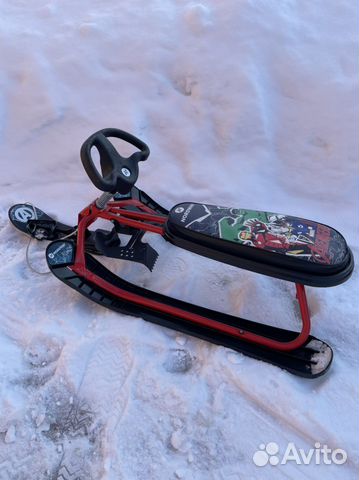 Детский снегокат бу