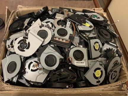 Вентиляторы(кулера) для ноутбуков любые