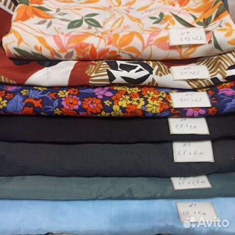 Ткань советского времени разная для одежды