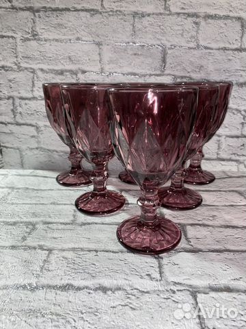 Фужеры 6 штук