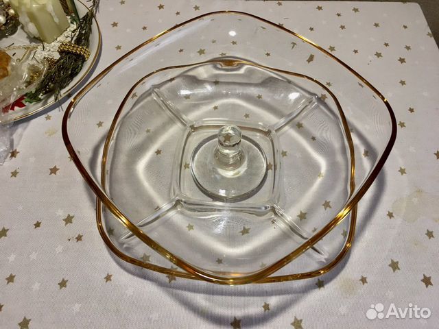 Хрустальное блюдо. Италия