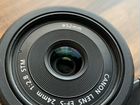 Canon EF-S 24mm f/2.8 STM объявление продам