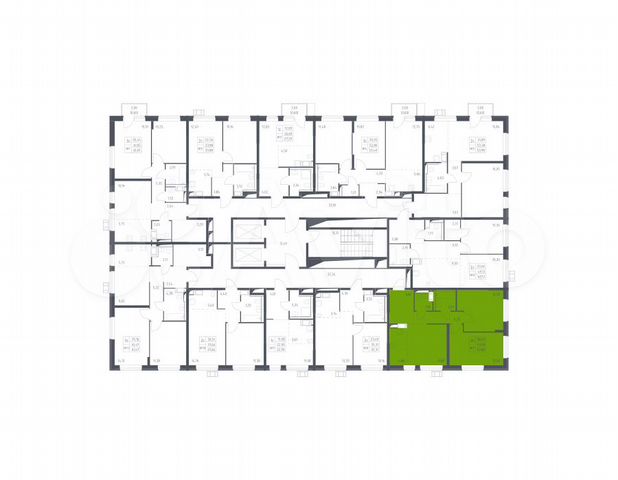 3-к. квартира, 57,7 м², 4/14 эт.