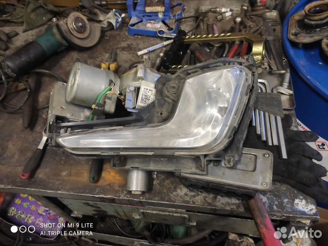 Фара противотуманная левая RIO 2011-2017 (до 2015