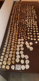 Коллекция монет 460 шт Россия за 100 лет