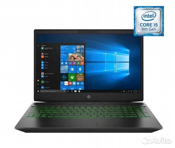 HP 15.6 i5-8300H 4яд8пт gtx1050ti/4 8Gb SSD+HDD