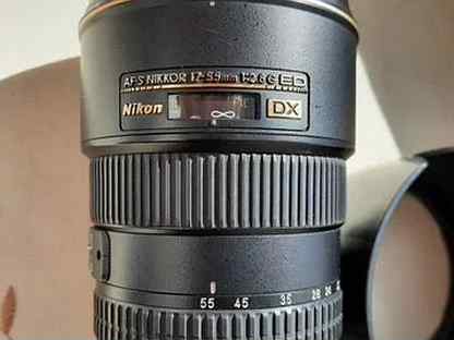 Продаю объектив AF-S DX Nikkor 17-55mm f/2.8 G