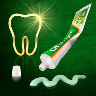 Зубная паста Тяньши Orecare (с зубной щеткой)