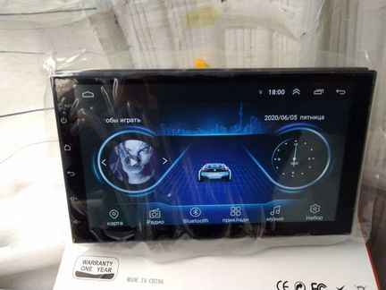 Магнитола андроид новая 2din 7 дюймов