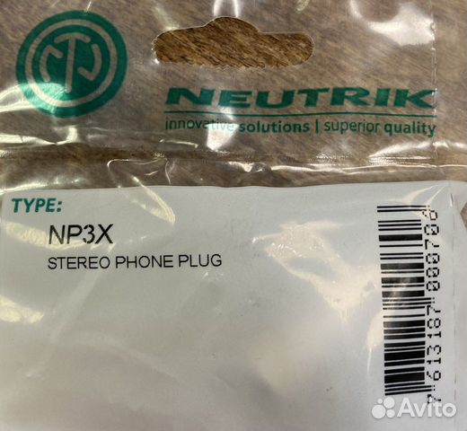 Разъем neutrik np3x