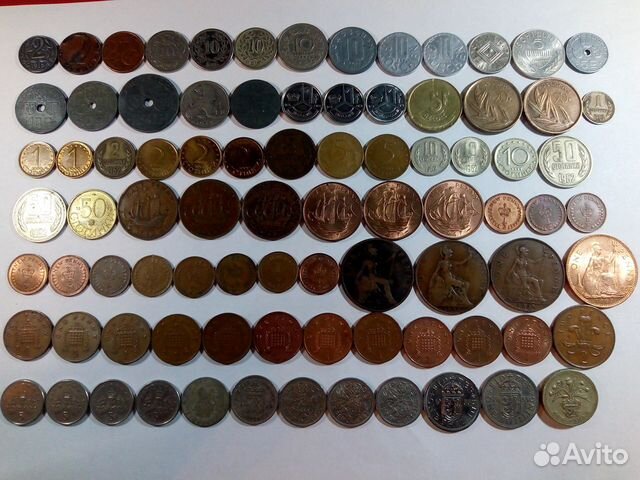 Монеты стран Европы регулярного чекана-1