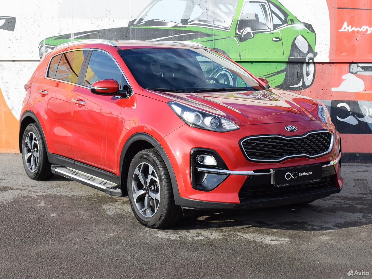 Kia Sportage 2020 салатовый