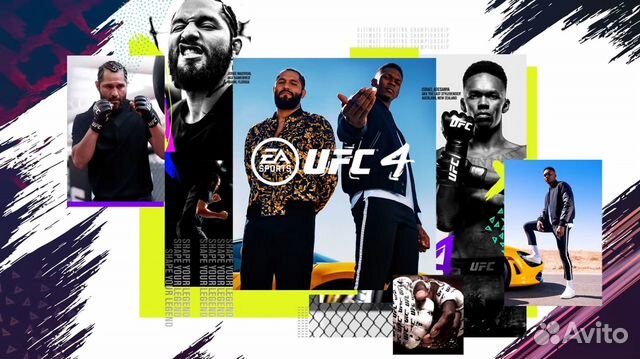 UFC 4 Deluxe Edition PS4 PS5 (цифровая версия)