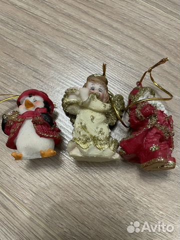 Игрушки подвесные на елку