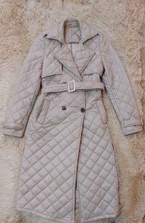 Пальто женское стеганое (тренч)