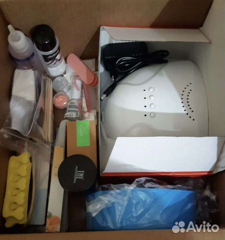 Маникюрный набор для ногтей 34 предмета новый