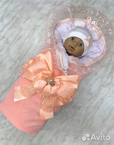 Конверт на выписку летний