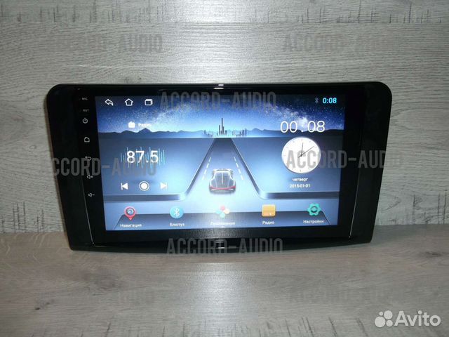 Магнитола 2DIN Mercedes Benz ML Android 2/32