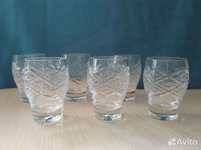 Стопки хрустальные СССР