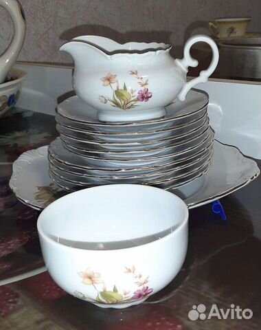 Набор посуды винтаж. Чехословакия