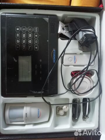 Сигнализация GSM homsecur с ЖК-дисплеем