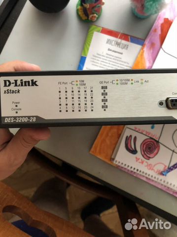 D-link des-3200-28