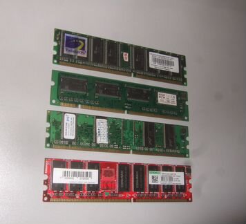 Оперативная память DDR dimm PC3200 PC5300 и другая