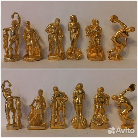 Feves фигурки солдатики киндер