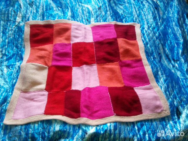 Плед детский ручная вязка