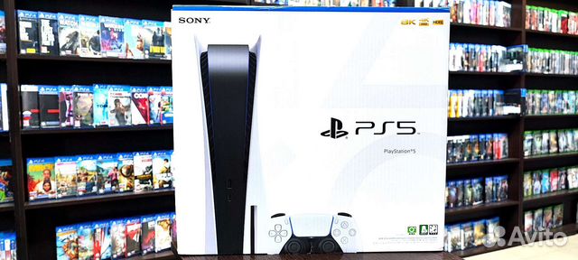 Игровая приставка sony playstation 5 с приводом