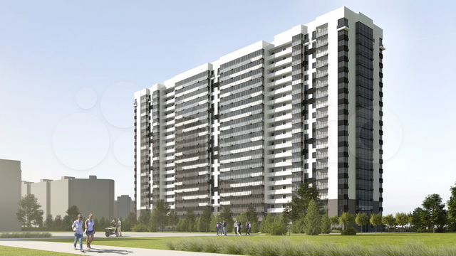 2-к. квартира, 66,5 м², 4/19 эт.