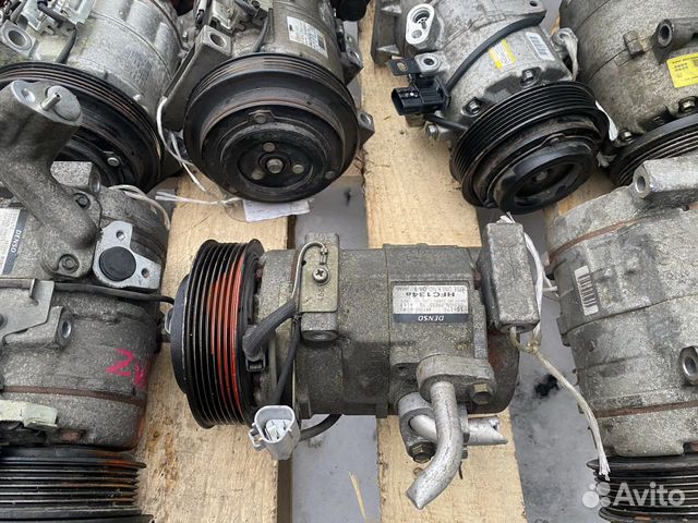 Компрессор кондиционера Тойота Альфард 2.4