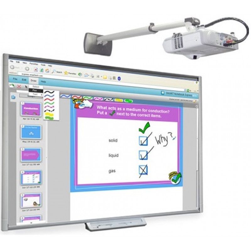 Интерактивная доска с проектором. Интерактивная доска Smart Board sbm680. Интерактивная доска Smart Board sbm680 (6 касаний). Интерактивный комплект Smart Board sbm680v. Комплект Smart Technologies Smart Board sbm685iv6.