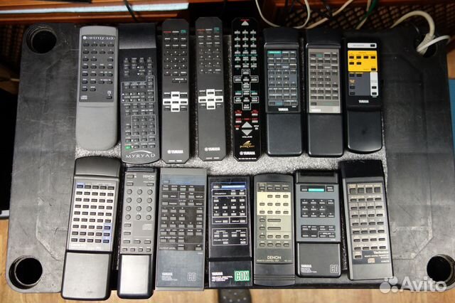 Пульты для аудио техники Denon Yamaha Onkyo и др