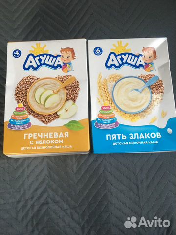 Детские каши агуша купить в Москве | Личные вещи | Авито