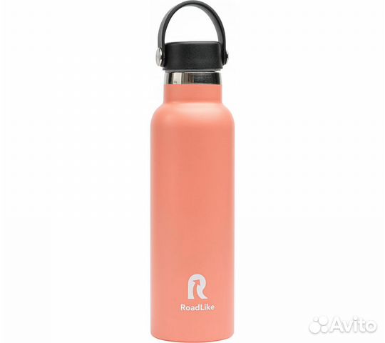 Термобутылка RoadLike Flask 600мл, коралл