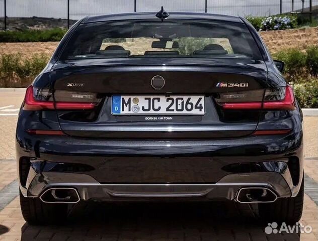 Диффузор (накладка) и насадки bmw g20 m340