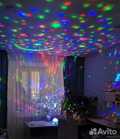 Ночник-проектор Звездное небо (вращающийся)