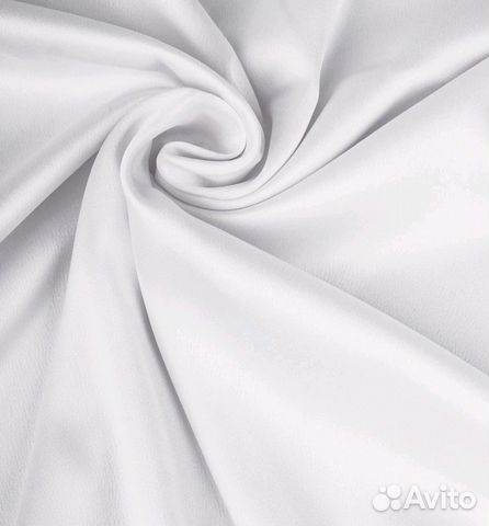 Отрез ткани Атлас Стрейч плотный