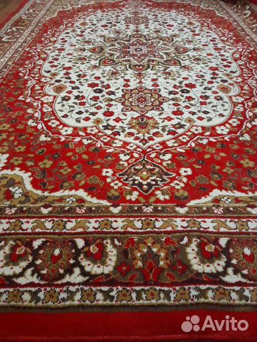 Ковер бу шерстяной настенный, без химчиски