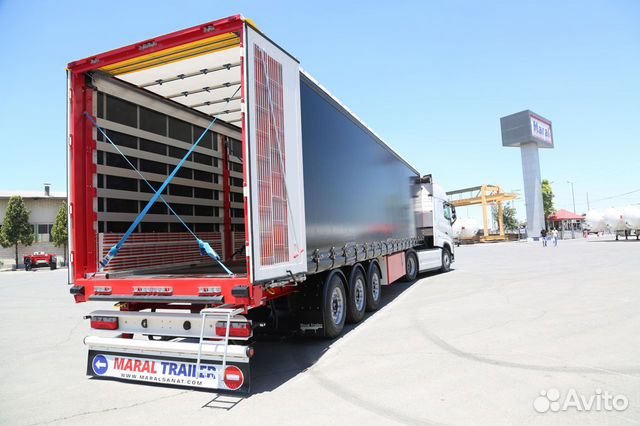Полуприцеп шторный Maral Шторный, 2023