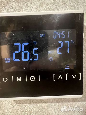 Терморегулятор для теплого пола