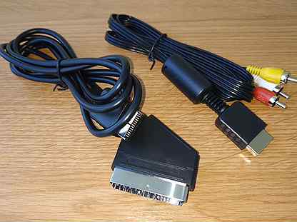 Кабель AV RGB scart для Sony PlayStation