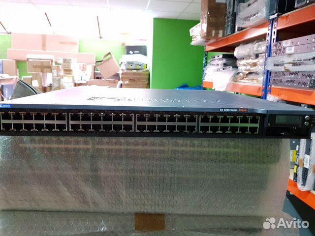 Настройка коммутатора juniper ex4200