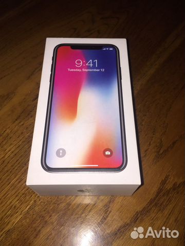 Коробка от iPhone X