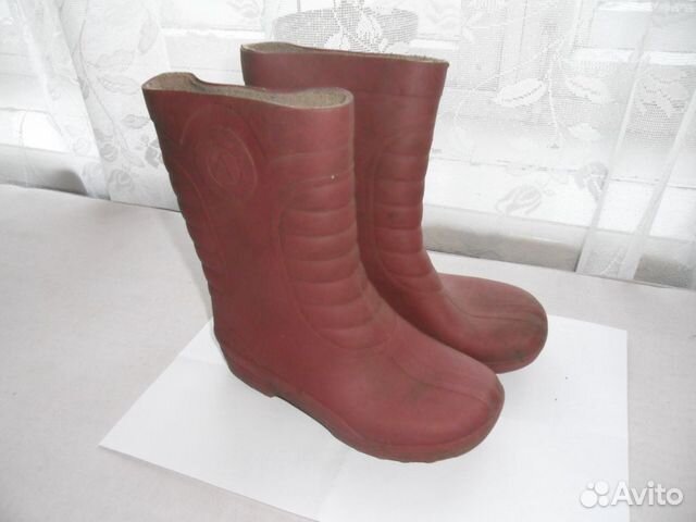 Резиновые детские сапожки