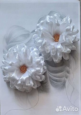 Резинки для волос ручной работы